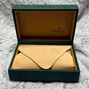 ROLEX Green Watch Box 5.75x4.10x2 inches